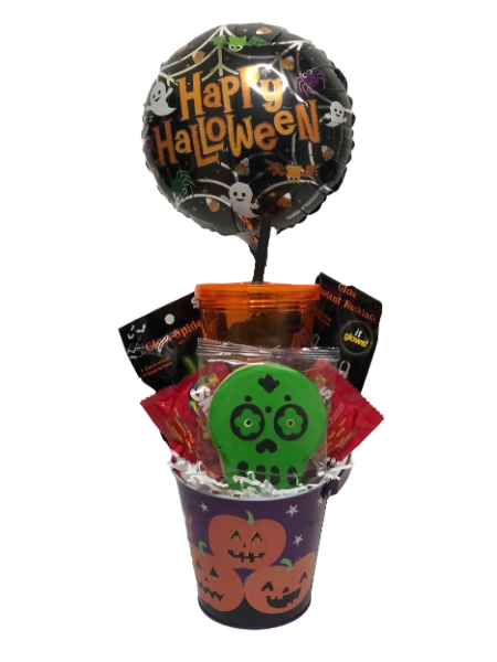 Happy Halloween Party Prize Gift Basket